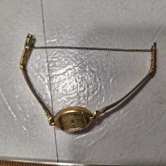 Hamilton Women’s Watch 14K Gold Filled 10K G.F band MCM Mid Century Modern
