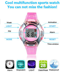 Kids Sports Digital Wristwatches Waterproof Electronic Watches for Boys Girls