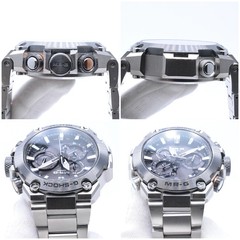 Used CASIO MRG B2000D 1AJR G SHOCK MR G G Shock Black Tough Solar Titanium 49.8m