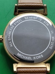 Women’s Michael Kors 251410 Catlin Champagne Crystal Pave Dial Watch MK2375
