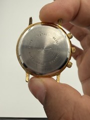 Vintage Carlton Lunar Perpetual Calendar Moon Phase Watch – Untested
