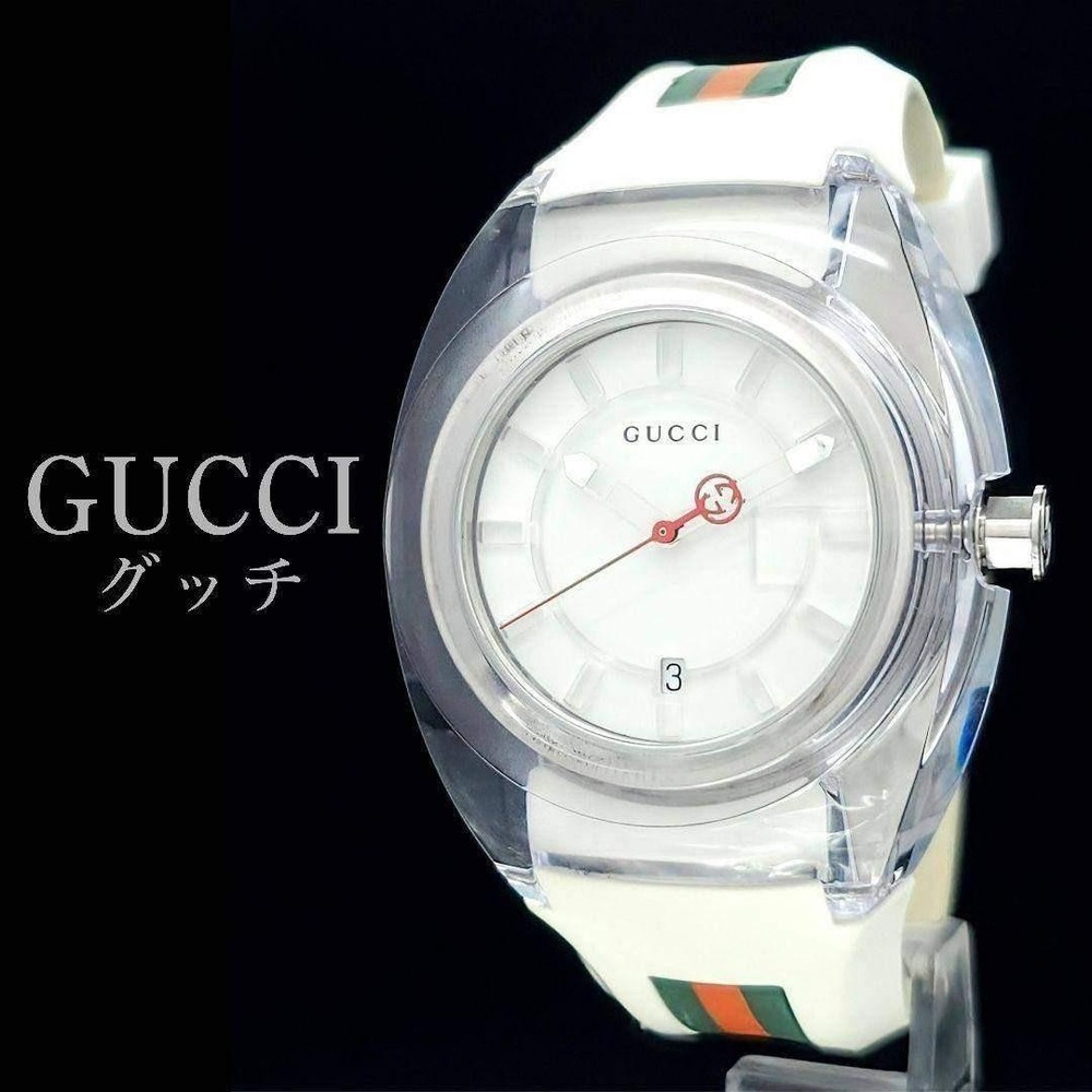 GUCCI SYNC 137.1 Sherry Line White Dial