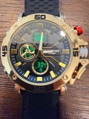 NEW Mens Gold SANDA Watch