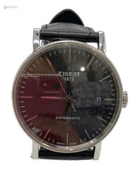 Tissot T109407A Swissmatic Men’s Watch Black Dial Leather Strap