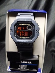 Casio Illuminator WS1400H Digital Sport Watch Lap Alarm LED 100m Gray Resin