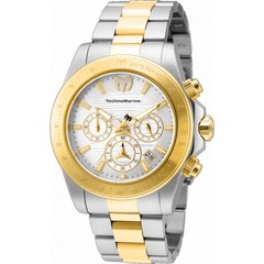 Technomarine Manta Ray Chronograph Quartz Silver Dial Men’s Watch TM-219002