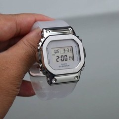 Casio G-Shock GM-S5600SK-7D Digital Metal Semi-Transparent Ladies Fashion Watch