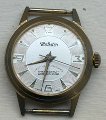 Webster MENS Shockresistant, Waterresistant Manual Wind 33mm – Working, Accurate