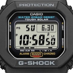 CASIO G-SHOCK Origin 5600 Series World Time Solar Men’s Watch G-5600UE-1DR