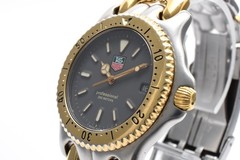 [Exc+4] TAG Heuer Sel SEL 200m S95.206 E Gray Dial 38mm Men Quartz Vintage Watch