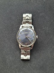 Vintage Rare Venus Blue Dial Mens Swiss St 96 Manual Watch