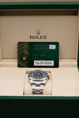 2026 Rolex Oyster Perpetual 41 Blue Dial Complete