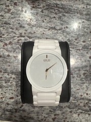 Citizen AR3050-52B White Gold Ceramic Stiletto Eco-Drive Men’s Watch