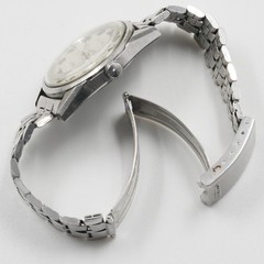 Vintage Seiko Lord Marvel 5740-8000 36000 Silver Linen Arabic Manual Watch SS JP