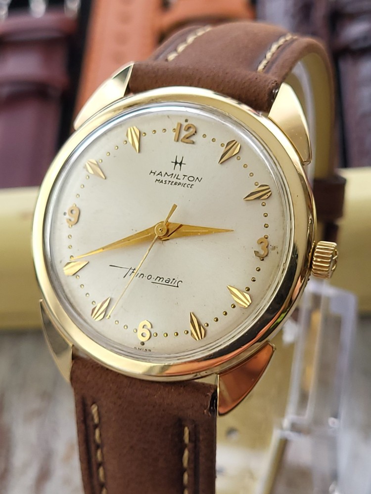 Hamilton Masterpiece thin-o-matic cal.628 mens watch (just serviced).
