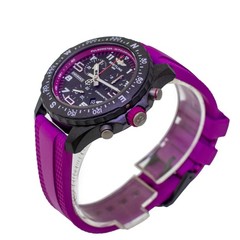 Breitling Endurance Pro 38 Breitlight® Black Arabic Dial Black and Purple X83310