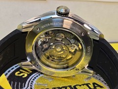 Invicta Celestial Naosia AUTOMATIC Mens Watch 44.5 Skeleton Dial White w/ Moon
