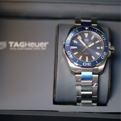Original UNWORN Tag Heuer AQUARACER Quartz 41mm watch WAY111C.BA0928 FULL SET