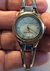 Women’s ANNE KLEIN Two-Tone Classic Dress/Casual Bracelet Watch, Runs As Shown