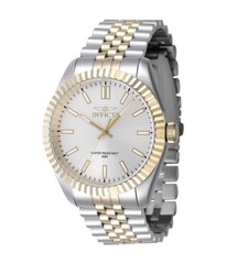 Invicta Men’s Watch Specialty Quartz Silver Dial Two Tone Steel Bracelet 47484