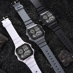 Army Green Mens Digital Watch Multifunction Waterproof Casual Wristwatch Sports