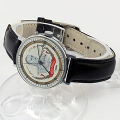 1990’s RARE SLAVA 2414 50 years end of World War 2 Marshal Zhukov wristwatch