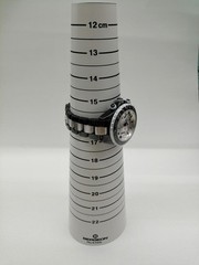 CHANEL Super Leggera H1624 Steel Chronograph Quartz Watch Silver Auth Japan