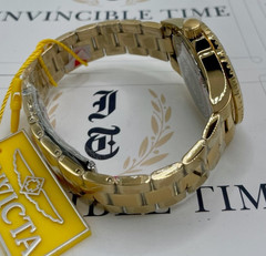 Invicta Elite Diamond 0.76 Carat Diamond Unisex Watch – 38mm, Gold (48777)