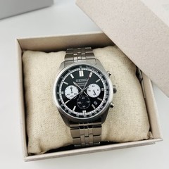 Seiko SSB429 Essentials Black Dial Stainless Steel Men’s Quartz Watch 41.5MM