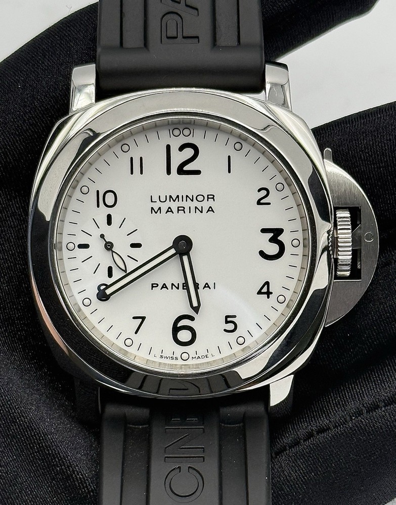 Panerai Luminor Marina 44mm White Dial PAM113 Box & Papers – Great Condition