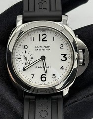 Panerai Luminor Marina 44mm White Dial PAM113 Box & Papers – Great Condition
