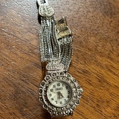 HW132 Mayfair Women’s Marcasite Quartz Watch 7.25” ACCUTIME Watch Corp. Japan