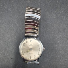 Vintage Rex Men’s Wind-Up Swiss Made Watch WORKS For Repair (SEE PICTURES)