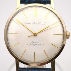 ORIENT Grand Prix S114579 14KGF 25 Jewels Manual Wind Vintage Mens Watch