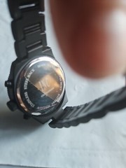 I.N.C International Concepts Men’s Matte Black Bracelet Watch 48mm Needs Battery