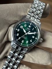 IWC Pilot Mark XX Automatic Green Dial Men’s Watch IW328206 2025 NEW