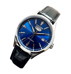 Citizen Automatic Blue Dial Day Date Men’s Watch NH8390-20L