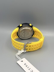 Activa X Invicta ACW1915-001 Digital Men’s Watch 50mm Yellow Black New