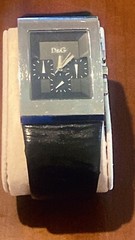 D&G DOLCE & GABBANA TIME 3719740263 MEN’S LOGO SIDE WATCH