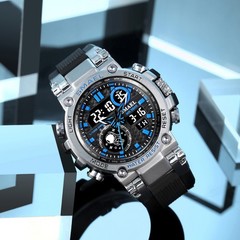 SMAEL Sport Watch LED Wristwatch Men Digital Quartz Outdoor Fashion Stopwatch