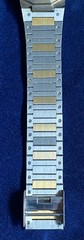 Vintage Two-Tone CVP Quartz Watch Japan Movement 1987 Untested W/ Manual & Pouch