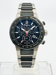 Salvatore Ferragamo Men’s F55030014 F-80 Analog Display Swiss Black Watch F55