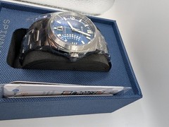 Automatic Spinnaker Hull Automatic Riviera Aegean Blue Watch