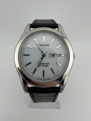 Reguno Solar-Tech Wristwatch Citizen Japan Movt W.R. 10BAR 35.1mm Leather