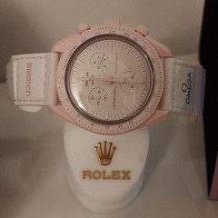 OMEGA x Swatch MoonSwatch Mission to Venus Chronograph Quartz 42mm Box Papers