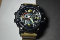 SKMEI Men’s Digital Analog Waterproof Sports Army Military Watch Wristwatch LED