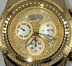 Invicta Reserve Bolt Zeus 53mm Gold 1.81 Ct Diamond MOP Dial Men’s Watch (39382)
