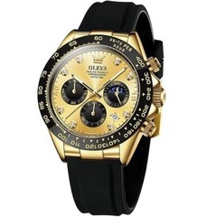 Waterproof Quartz Luminous Luxury OLEVS Watch Business Date Men Men’s Strap