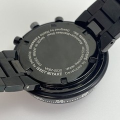 SEIKO ISSEY MIYAKE TRAPEZOID Qz Watch SILAQ005 Naoto Fukasawa SS Band Japan#B801