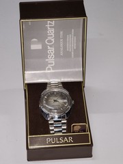 Vintage Mens Pulsar Watch New In The Box!